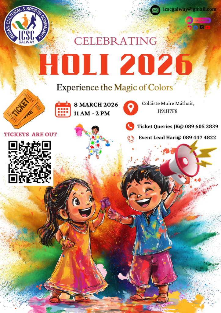 Holi Festival - ICSC Galway